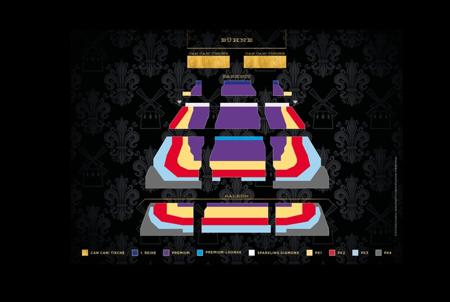 Cologne: Moulin Rouge! The Musical Entry Ticket - Christian, Satine, and a nightclub in trouble