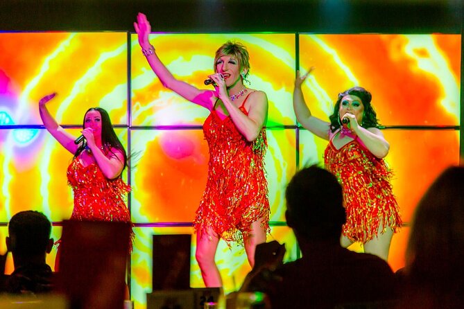 Comedy Drag Show Music Hall Tavern with Dinner - The drag show: broad laughs and audience participation