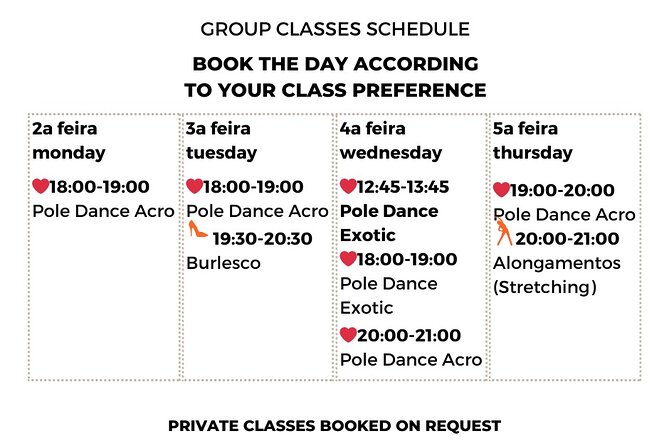 Dance Class (choose 1: Pole Dance, Burlesque or Aerial Silk/Hoop) - Aerial silk and hoop for a more unusual challenge