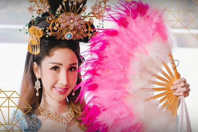 Golden Dome Cabaret Show Bangkok - The Photo Moment After the Curtain
