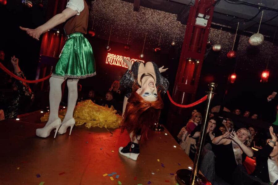 Liverpool: FunnyBoyz Benidorm Bingo Cabaret Show (Fridays) - What the VIP Party Package adds