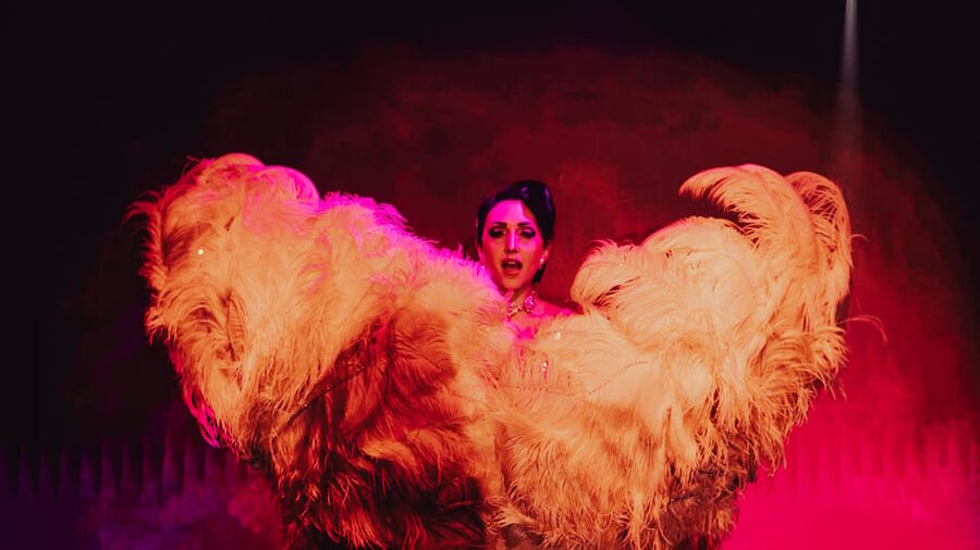 London: The Saturday Supershow Cabaret at Phoenix Arts Club - Dining choices: dinner or vegan mezze