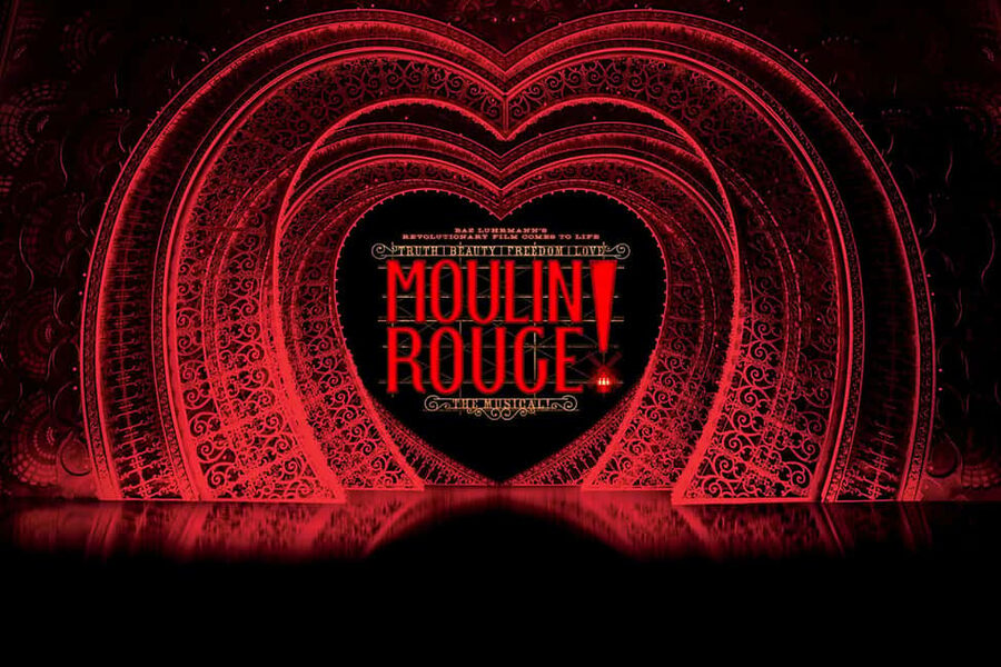 NYC: Moulin Rouge! the Musical on Broadway - Entering the Al Hirschfeld Theatre