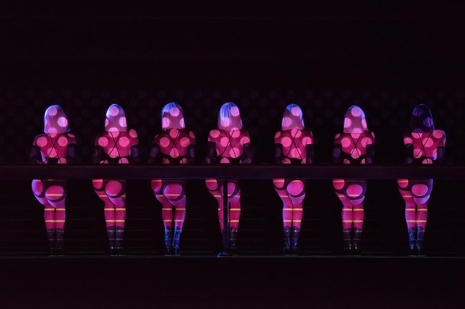 Paris Crazy Horse Cabaret Show Champagne & macarons - The 90-minute performance: polished, provocative, and precise