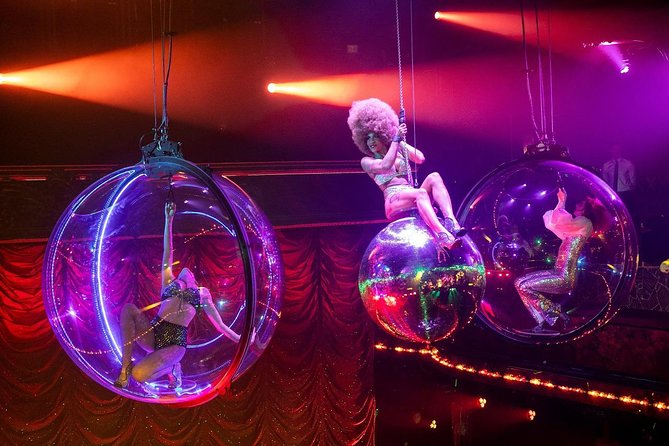 Paris Paradis Latin Cabaret Dinner and Show - The dinner menus and drinks