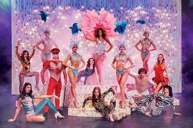 Paris Paradis Latin Cabaret VIP seating, Dinner & Bollinger Champ - The pre-show, cloakroom, and souvenir photo