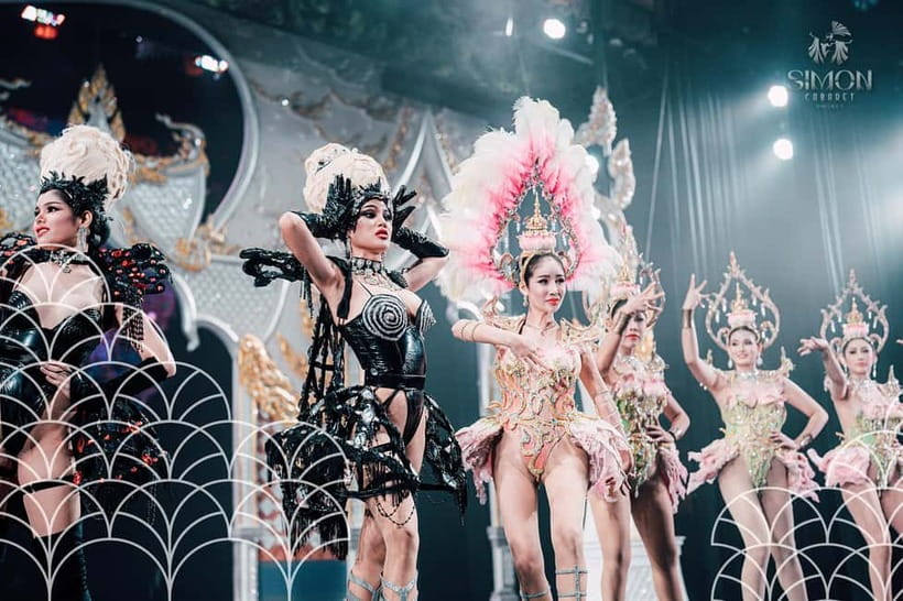 Phuket: Simon Cabaret Show Official Admission Ticket - The finale and meeting the performers afterward