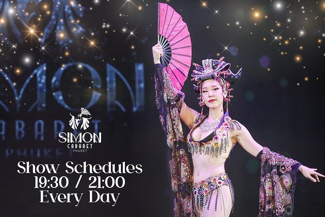 Phuket Simon Cabaret Show Ticket only - Costumes, lighting, and the strongest part of the show