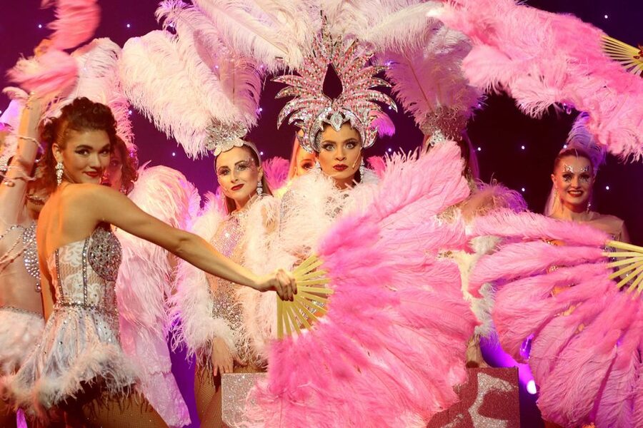 Prague: Evening Czech Cabaret Show at the Hybernia Theater - Rhinestones, feathers, and old-Hollywood style