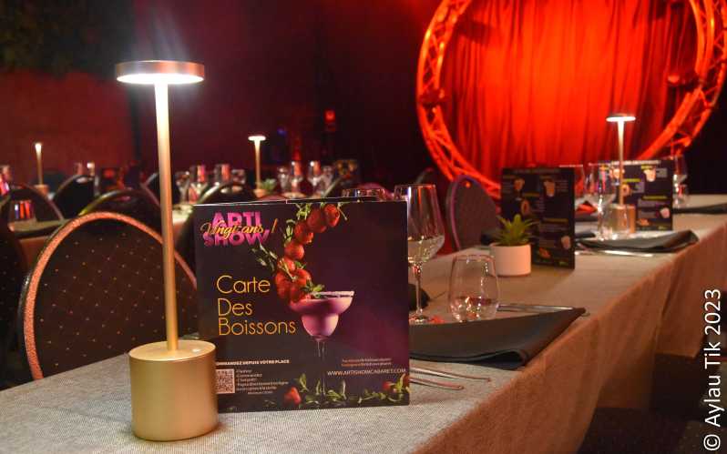 PRESTIGE DINER AND DRAG SHOW - Three dinner choices, with the Prestige menu spelled out