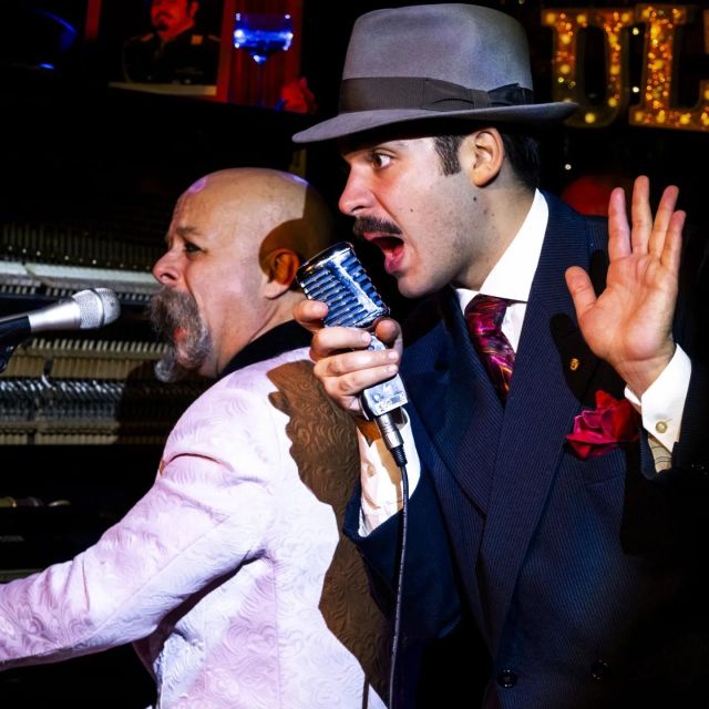 Rome: Wine, Legends, and Burlesque Extravaganza by Night - Entering the burlesque venue
