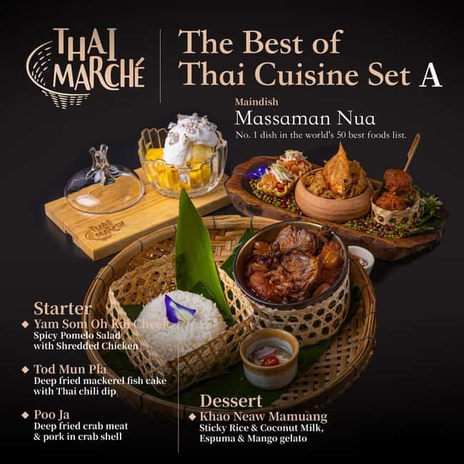 Tiffany's Show Pattaya: Cabaret Show Ticket & Dinner Set - Adding Thai dinner at Thai Marche Restaurant