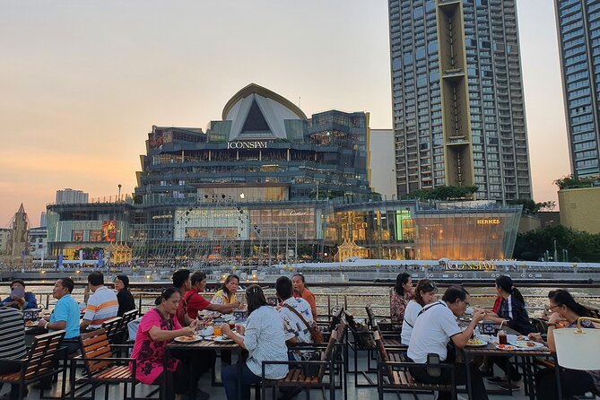 White Orchid Sunset Dinner Cruise Calypso Ladyboy Cabaret Show - Cruising past Bangkok’s great landmarks